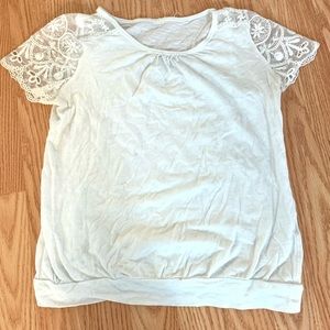 White T-Shirt For Girls